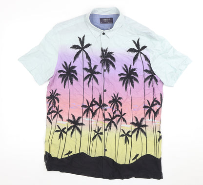 Marks and Spencer Men's M Multicolour Beach Shirt