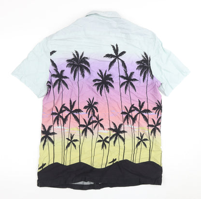 Marks and Spencer Men's M Multicolour Beach Shirt