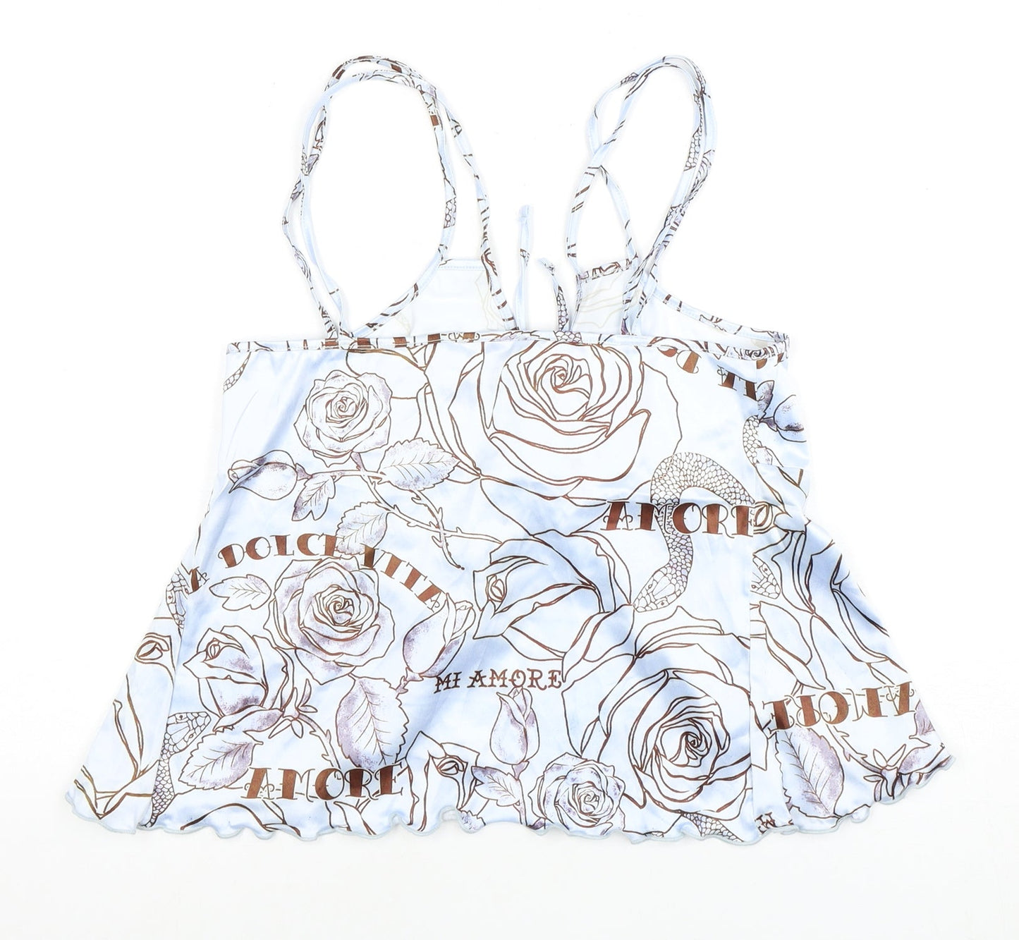 Womens UK Size 10 ASOS Multicoloured Camisole Tank