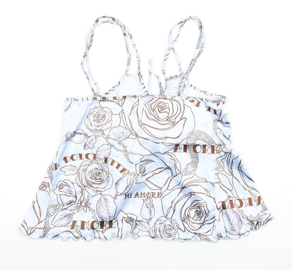 Womens UK Size 10 ASOS Multicoloured Camisole Tank