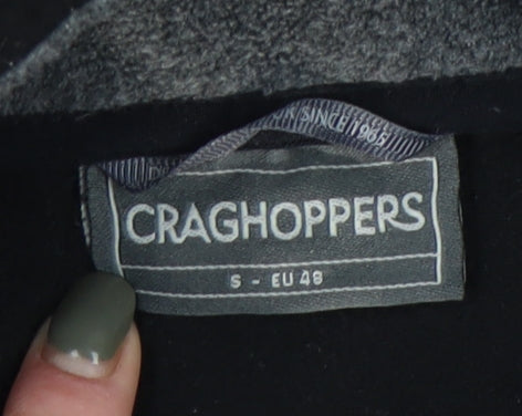 Mens UK Size S Craghoppers Black Full Zip Sweatshirt