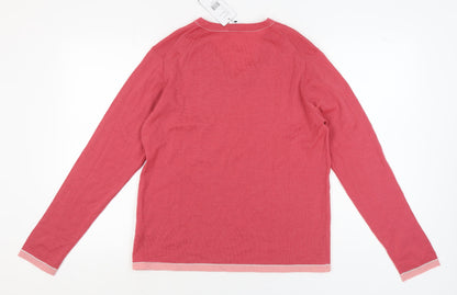Ping Women's V-Neck Pullover Jumper, Size 16, Multicoloured