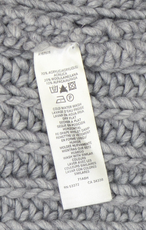 French Connection Grey Jumper Dress, Women, Size 10, Knit