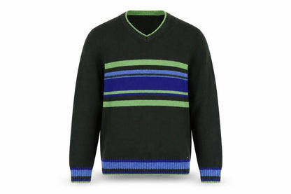 Mens UK Size L Tommy Hilfiger Green Pullover Jumper