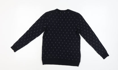 Womens UK Size 6 Ted Baker Black Pullover Jumper