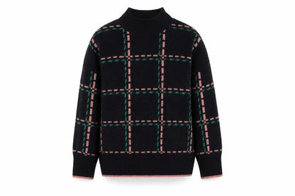 Womens UK Size L NEXT Black Pullover Jumper