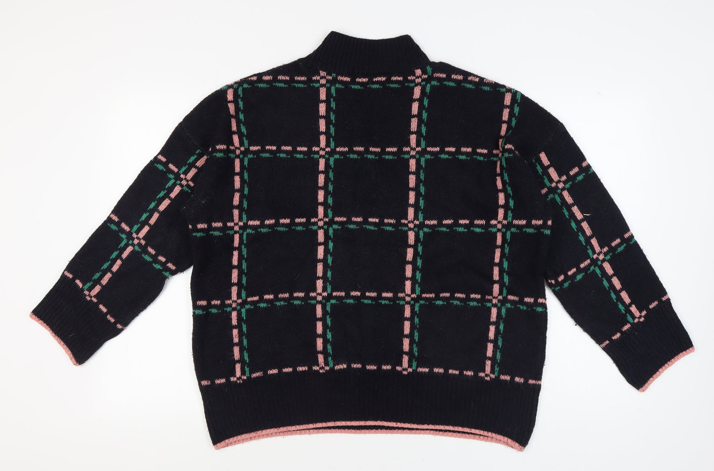 Womens UK Size L NEXT Black Pullover Jumper