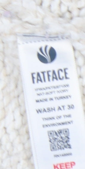 Womens UK Size 12 FatFace Beige Pullover Jumper