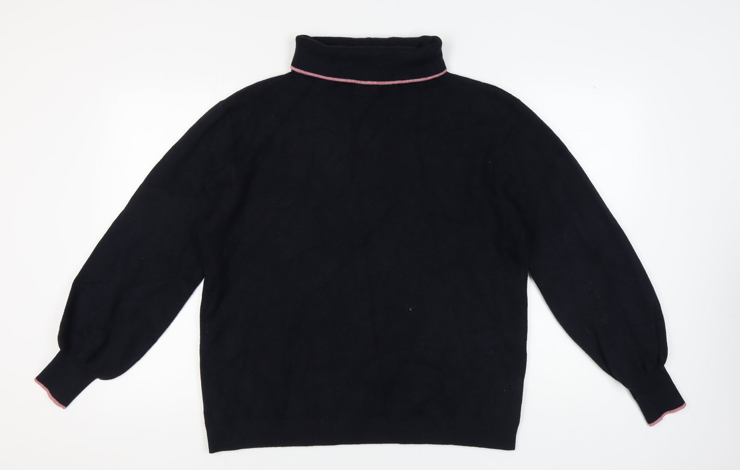 Womens UK Size 16 NEXT Black Henley Jumper