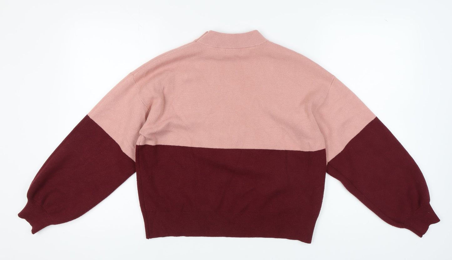 Womens UK Size 12 MNG Multicoloured Pullover Jumper