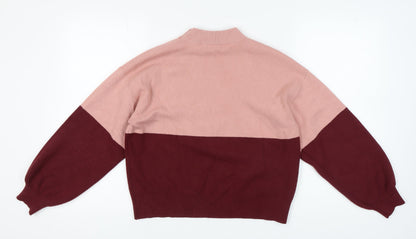 Womens UK Size 12 MNG Multicoloured Pullover Jumper