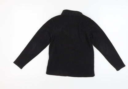 Regatta Unisex Kids Black Fleece Pullover Sweatshirt 9-10 Years