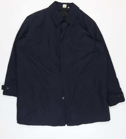 Mens UK Size XL Cotton Traders Blue Basic Jacket