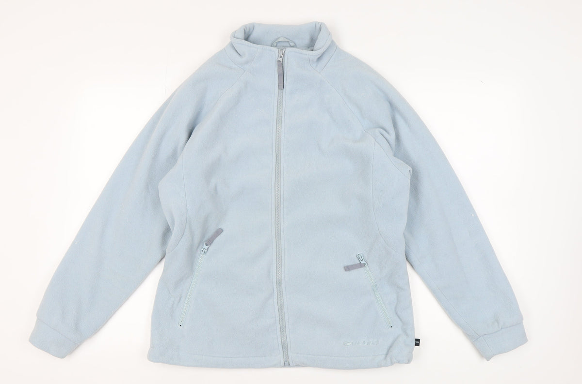Mountain Life Women's Blue Fleece Jacket Size 14