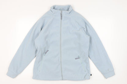 Mountain Life Women's Blue Fleece Jacket Size 14
