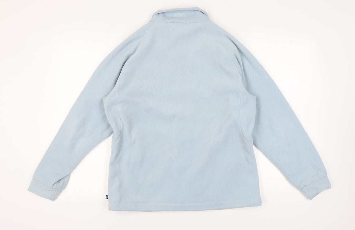 Mountain Life Women's Blue Fleece Jacket Size 14