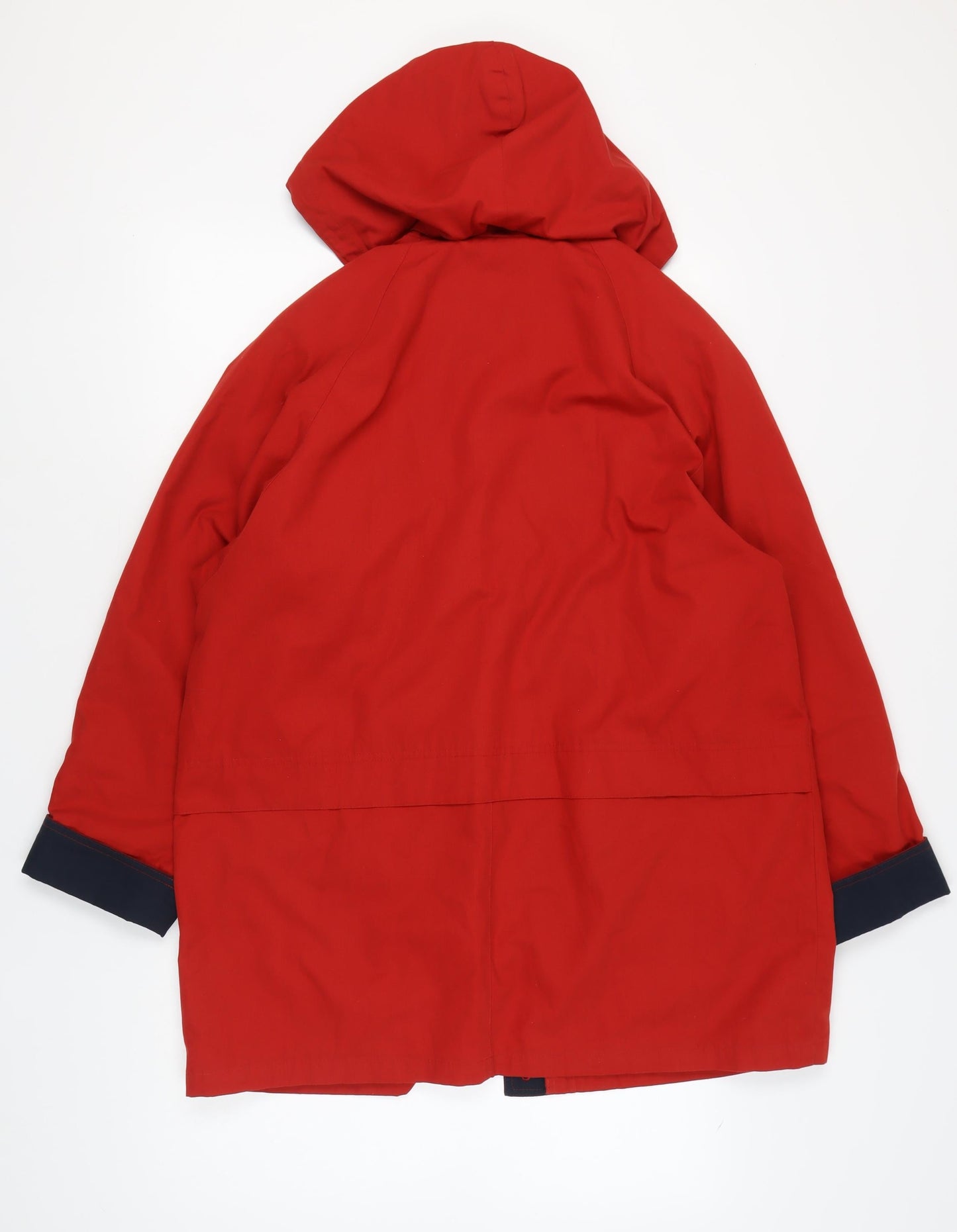 Klass Red Hooded Parka Jacket Women L