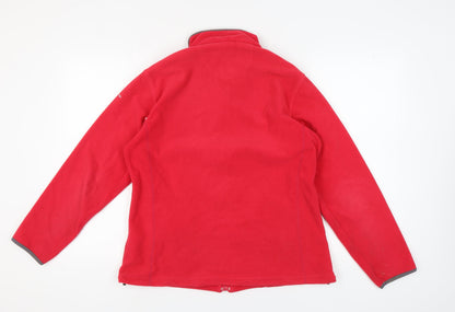 Regatta Women's Red Fleece Jacket Size 16