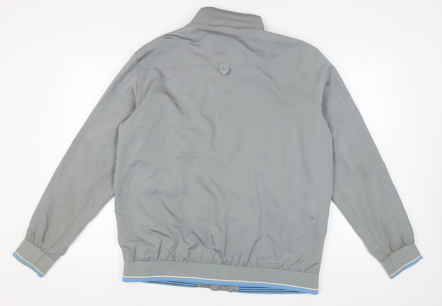 Mens UK Size XL Marks and Spencer Grey Bomber Jacket