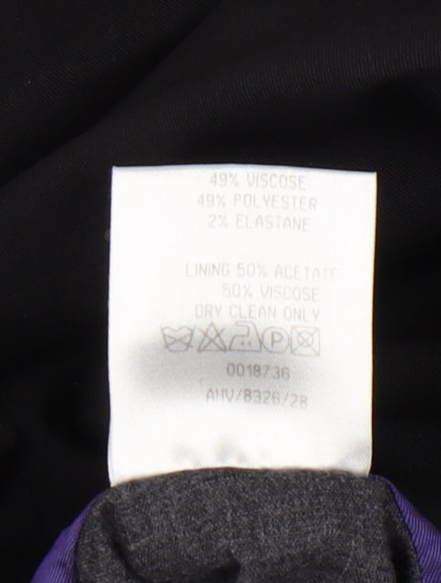 Mens UK Size 38 Burton Regular Black Suit Jacket