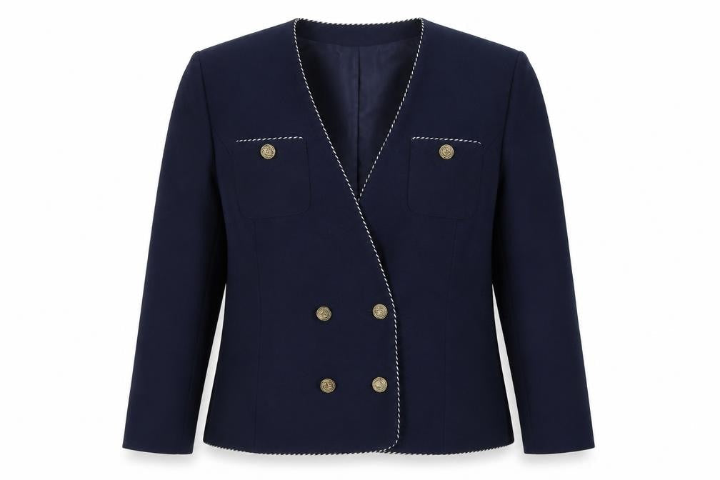 Womens UK Size 16 Eastex  Blue Suit Jacket