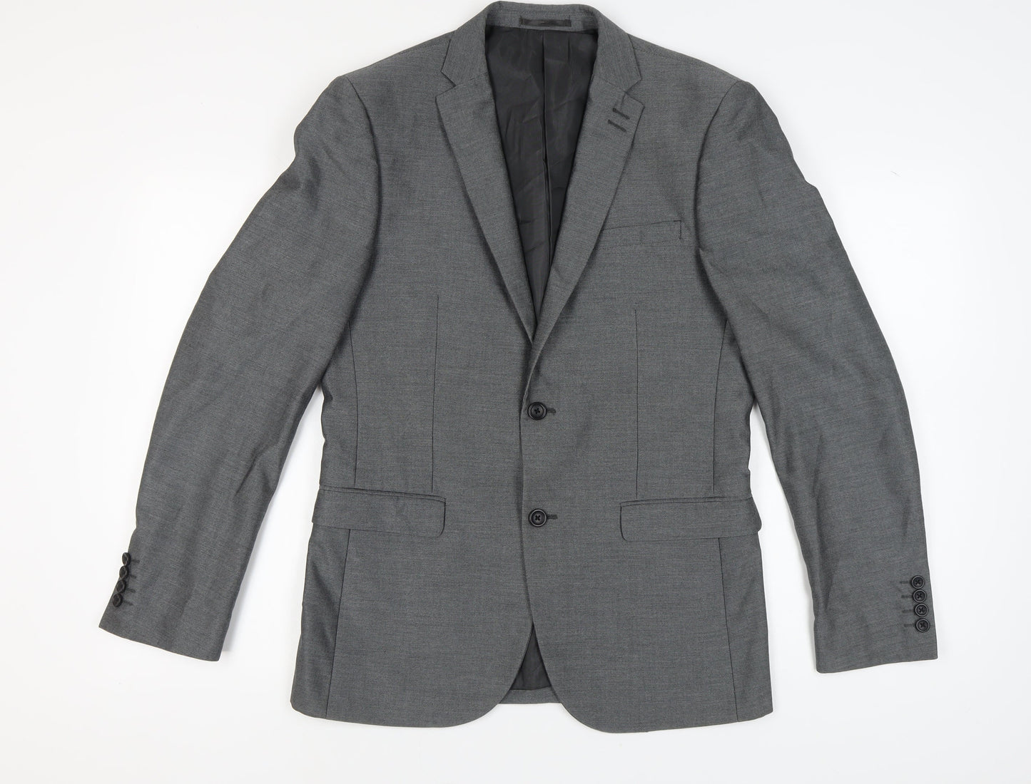 Mens UK Size 40 NEXT Regular Grey Suit Jacket
