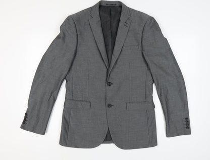 Mens UK Size 40 NEXT Regular Grey Suit Jacket