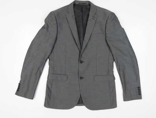 Mens UK Size 40 NEXT Regular Grey Suit Jacket