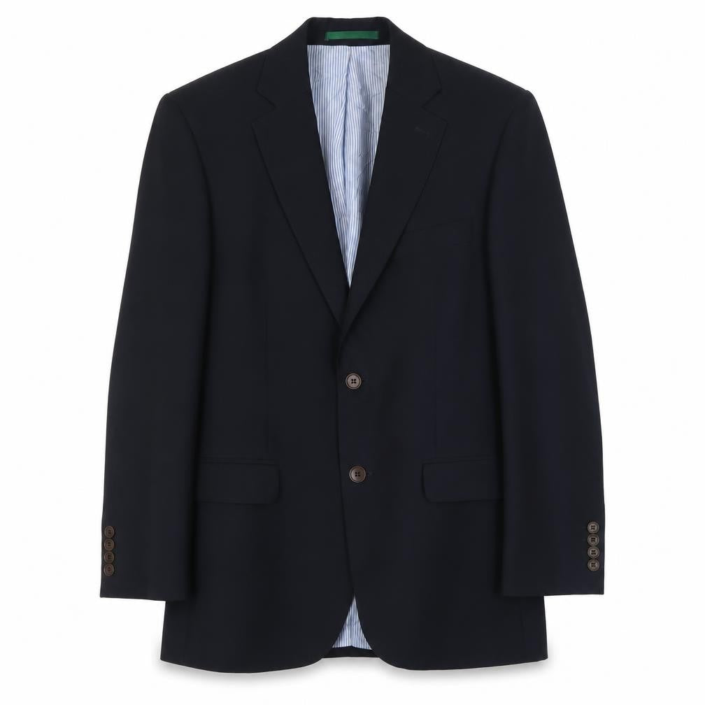 Mens UK Size 38 Racing Green Regular Blue Suit Jacket