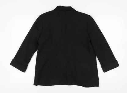 Miss Selfridge Women's Black Blazer Size 14