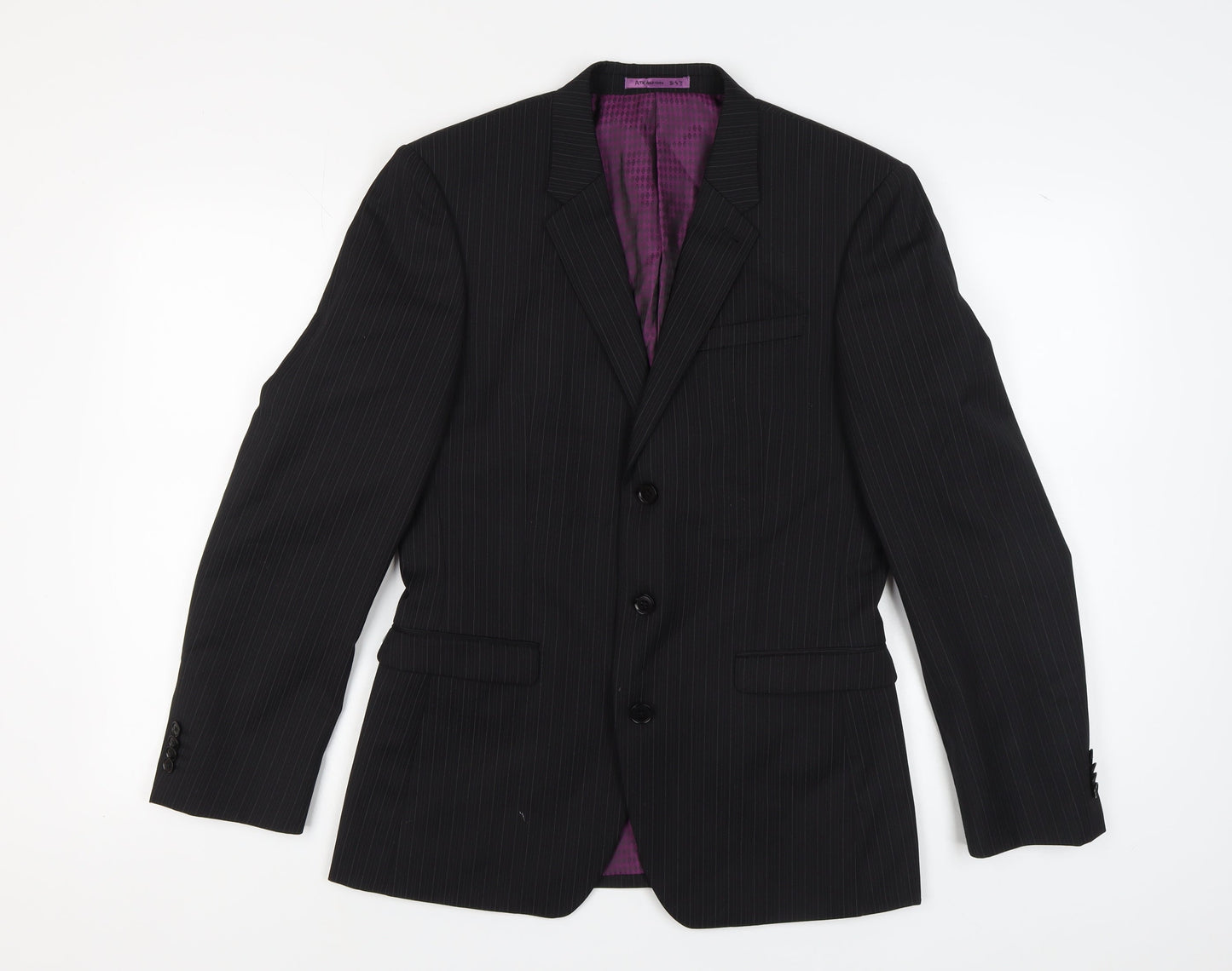 Mens UK Size 38 NEXT Regular Black Suit Jacket