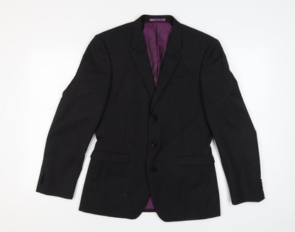 Mens UK Size 38 NEXT Regular Black Suit Jacket