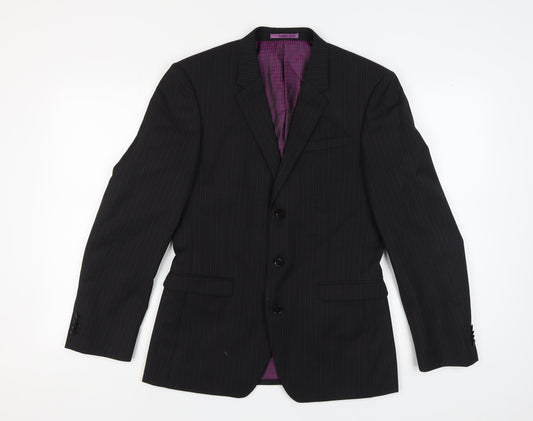 Mens UK Size 38 NEXT Regular Black Suit Jacket