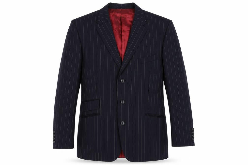 Mens UK Size 44 Marks and Spencer Regular Blue Suit Jacket