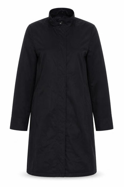 Womens UK Size 14 Dorothy Perkins Black Overcoat