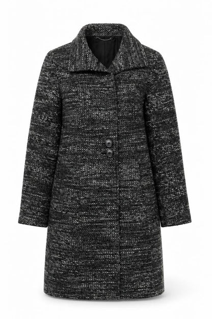 Womens UK Size 8 Laura Ashley Grey Overcoat