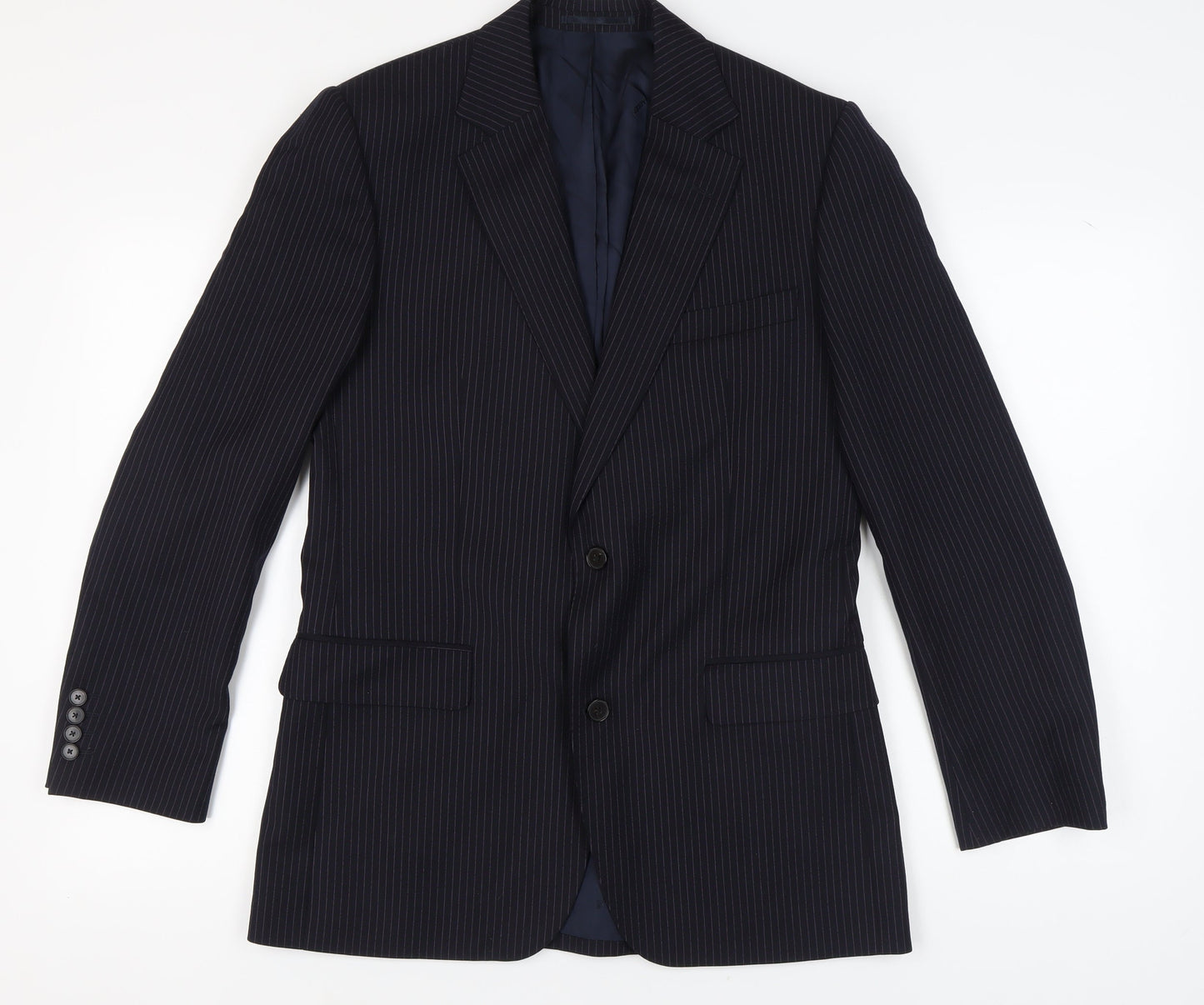 Mens UK Size 38 Jaeger Regular Blue Suit Jacket