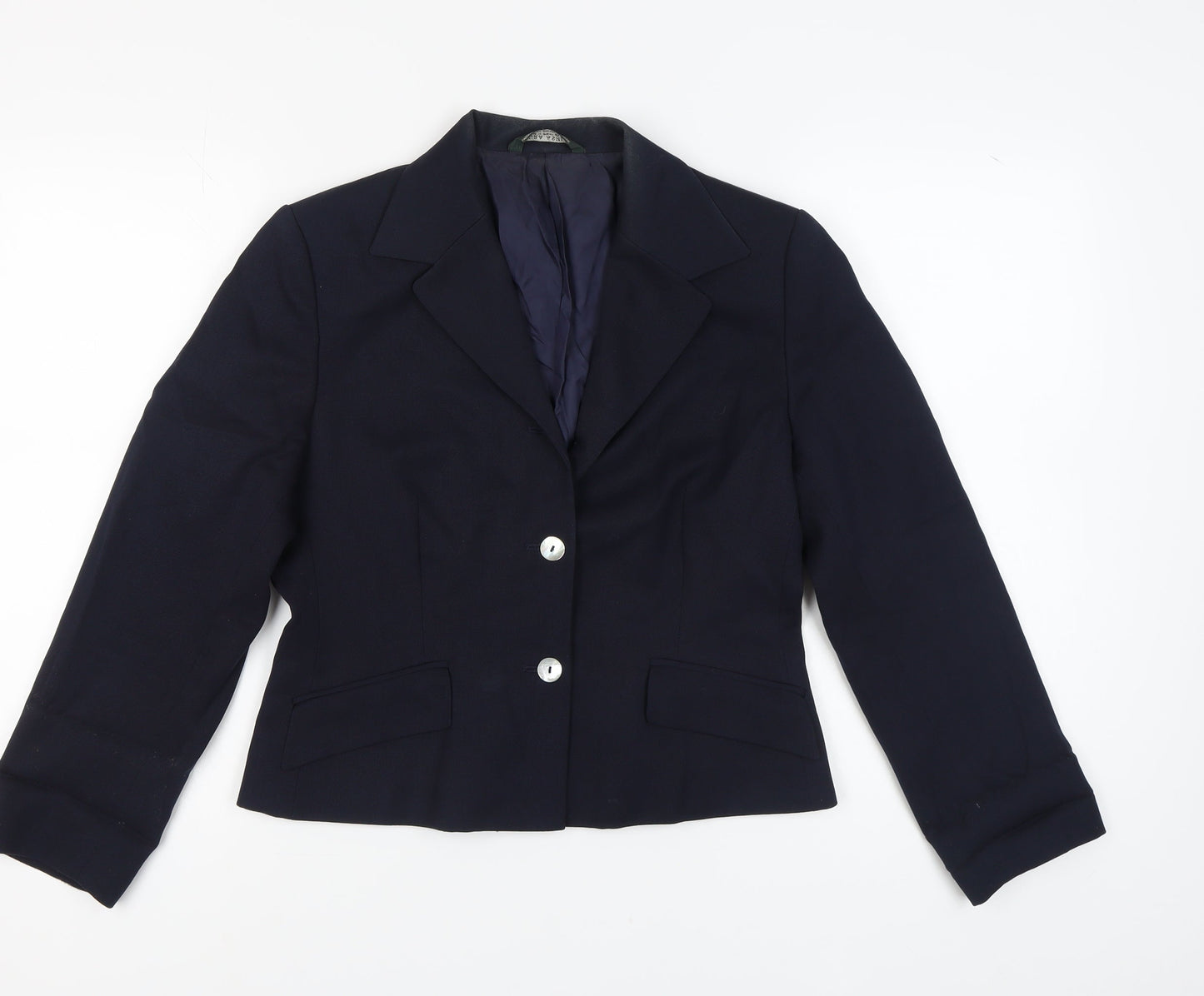 Womens UK Size 14 Laura Ashley Regular Blue Suit Jacket