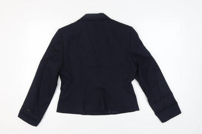 Womens UK Size 14 Laura Ashley Regular Blue Suit Jacket