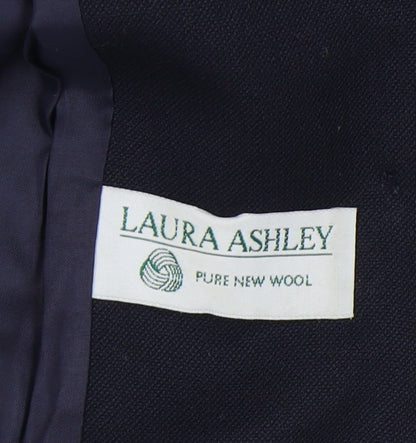 Womens UK Size 14 Laura Ashley Regular Blue Suit Jacket
