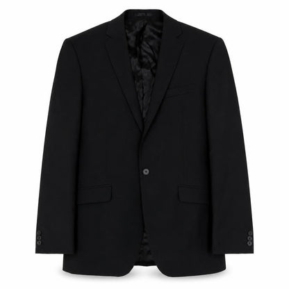 Mens UK Size 40 Jeff Banks Regular Black Suit Jacket