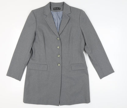 BEST de la Redoute Grey Blazer Women Size 16 Business