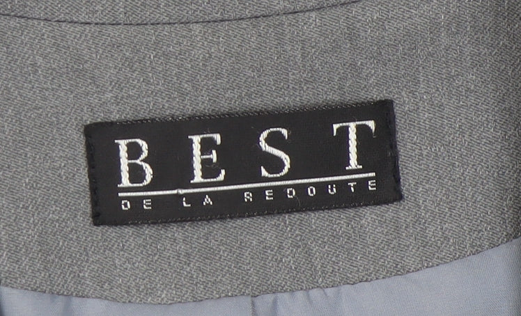 BEST de la Redoute Grey Blazer Women Size 16 Business