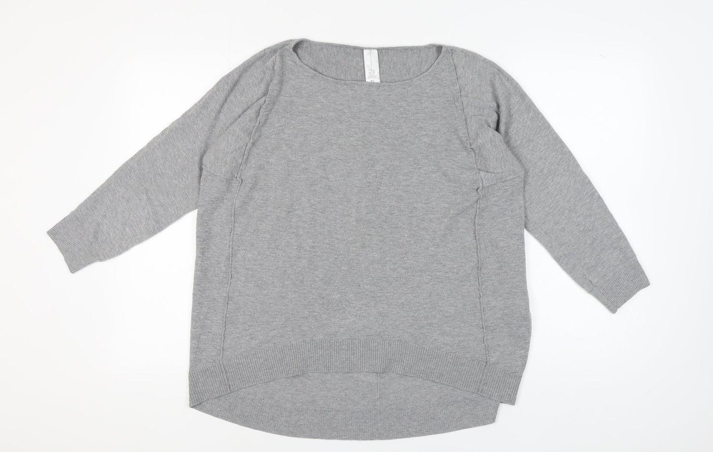 Marla Wynne Women's Grey Pullover Jumper, Size M