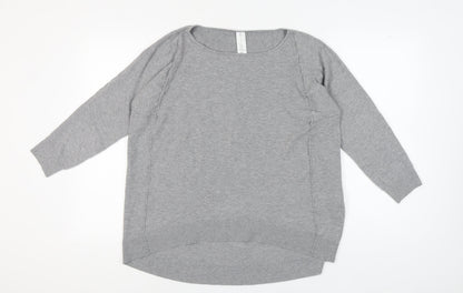 Marla Wynne Women's Grey Pullover Jumper, Size M