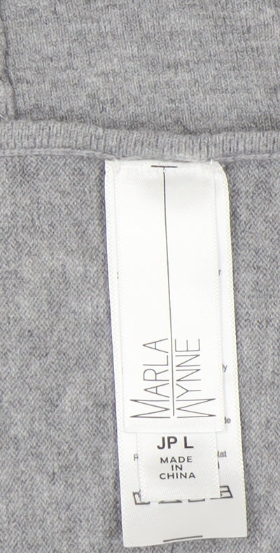 Marla Wynne Women's Grey Pullover Jumper, Size M