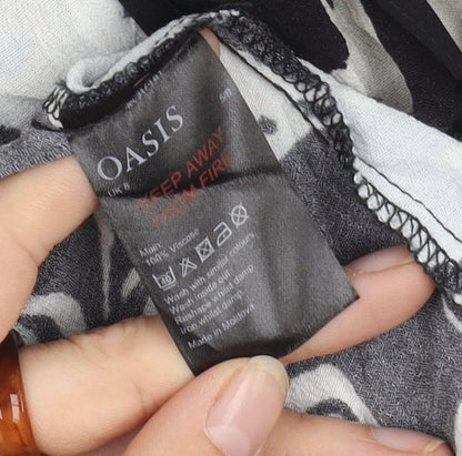 Oasis Women's Floral Cover Up Size 8 Multicoloured