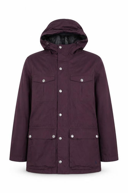 Womens UK Size S Joules Purple Rain Coat