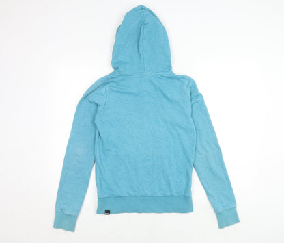Unisex Adults UK Size S Bench Blue Pullover Hoodie
