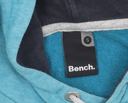 Unisex Adults UK Size S Bench Blue Pullover Hoodie